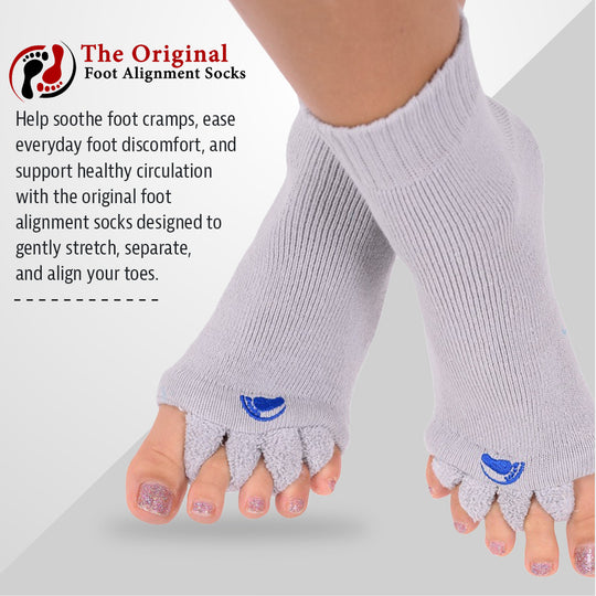 Grey Foot Alignment Socks banner