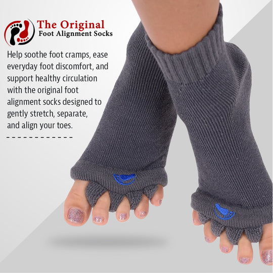Charcoal Foot Alignment Socks banner
